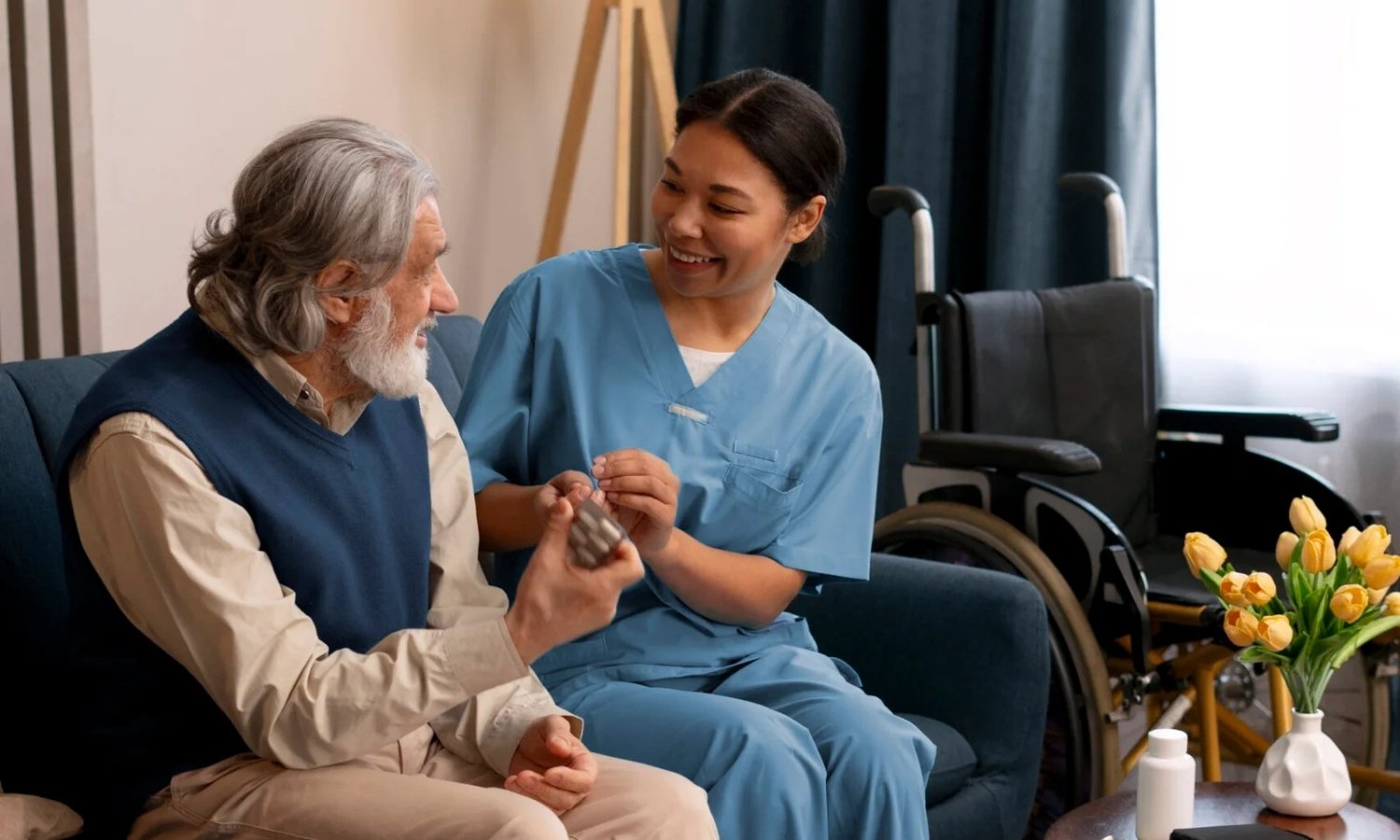 Healthcare Assistant provides personalised care at home